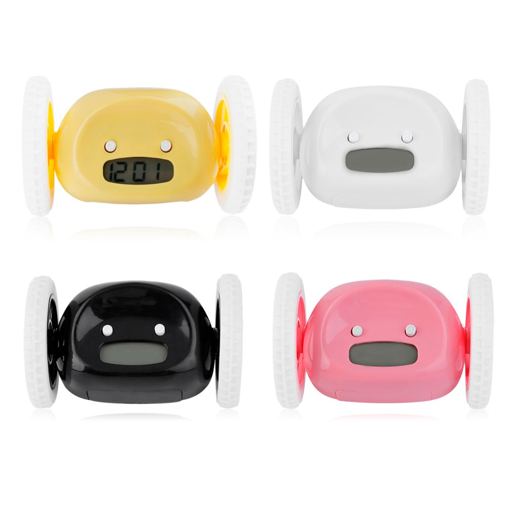 Running Alarm Clock with Creative Hiding Features
